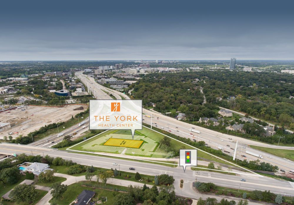 The York Health Center: 1800 York Rd, Oak Brook, IL 60523